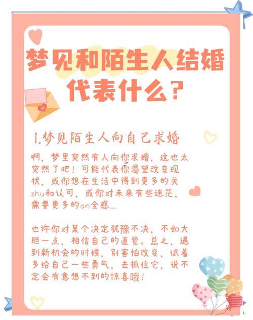 夢(mèng)見老公合別人結(jié)婚