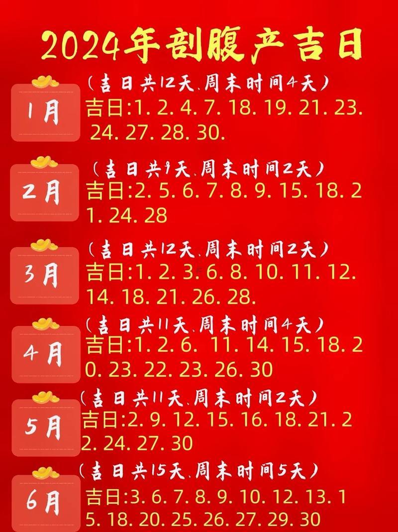 2025年10月份剖腹產(chǎn)黃道吉日有幾天