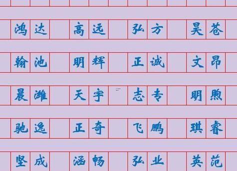 好的筆名