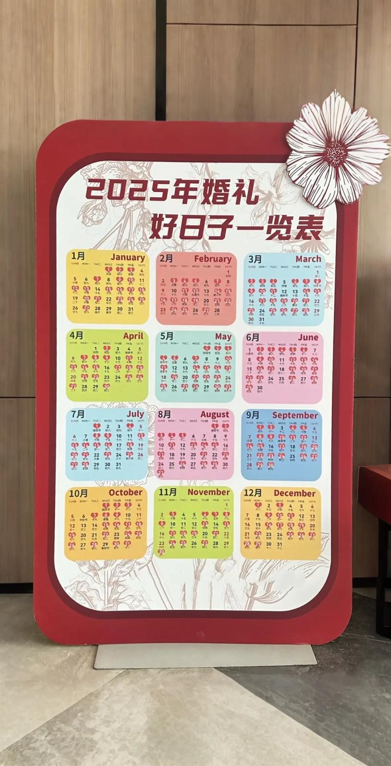2025年10月訂婚最吉利好日子